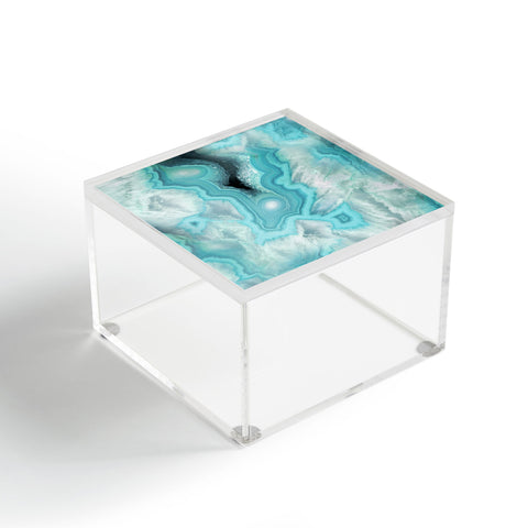 Lisa Argyropoulos Aqua Sea Stone Acrylic Box