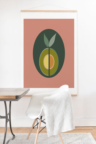Lisa Argyropoulos Avocado Enlightenment Art Print And Hanger