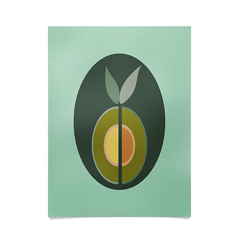 Lisa Argyropoulos Avocado Enlightenment Mint Poster