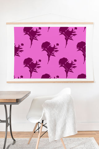 Lisa Argyropoulos Be Bold Peony Art Print And Hanger