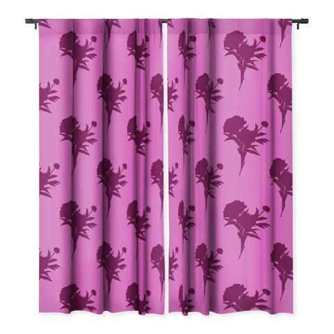 Lisa Argyropoulos Be Bold Peony Blackout Window Curtain