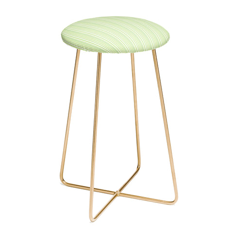 Lisa Argyropoulos Be Green Stripes Counter Stool