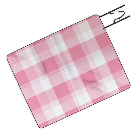 Lisa Argyropoulos Berry Sweet Checks Outdoor Blanket
