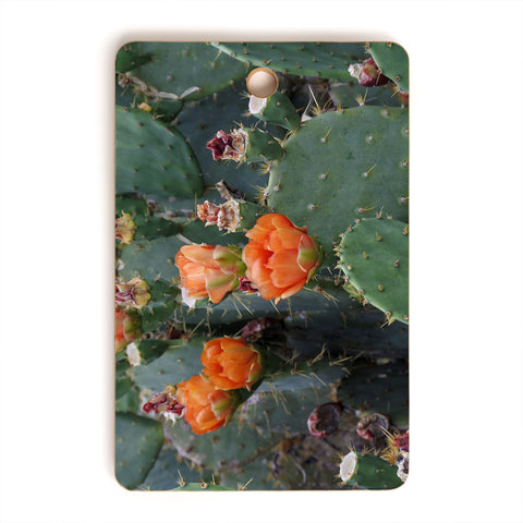 Lisa Argyropoulos Blooming Prickly Pear Cutting Board Rectangle