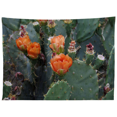 Lisa Argyropoulos Blooming Prickly Pear Tapestry