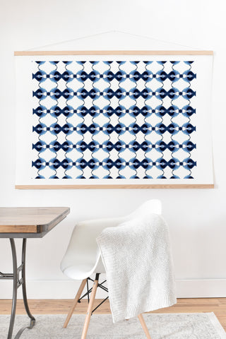 Lisa Argyropoulos Blue Calypso Art Print And Hanger
