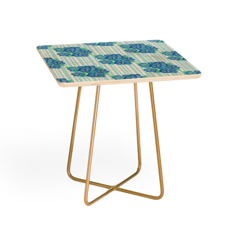 Lisa Argyropoulos Blue Hibiscus Side Table