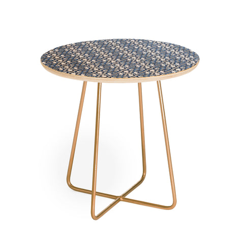Lisa Argyropoulos Blue Jewels Round Side Table
