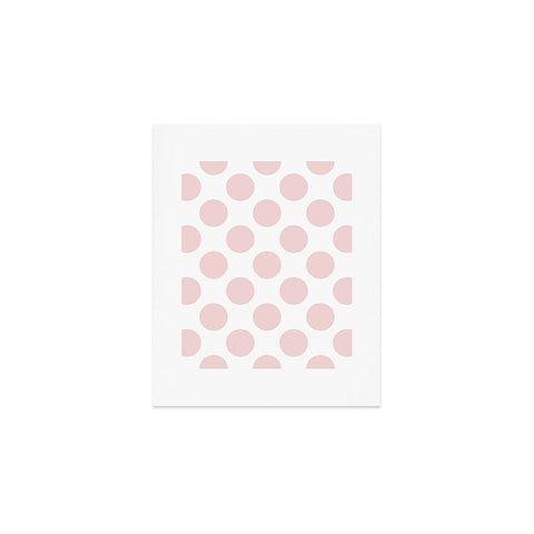 Lisa Argyropoulos Blushed Kiss Dots Art Print