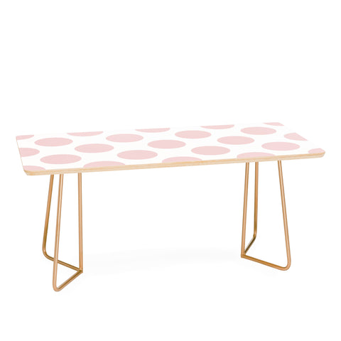 Lisa Argyropoulos Blushed Kiss Dots Coffee Table