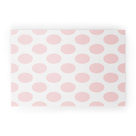 Lisa Argyropoulos Blushed Kiss Dots Welcome Mat