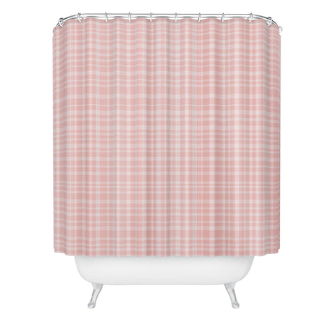 Lisa Argyropoulos Blushed Weave Shower Curtain