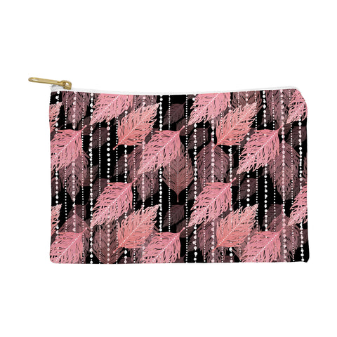 Lisa Argyropoulos Boho Blush and Beads Noir Pouch
