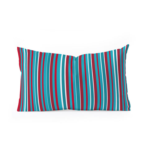 Lisa Argyropoulos Bold Lines Oblong Throw Pillow
