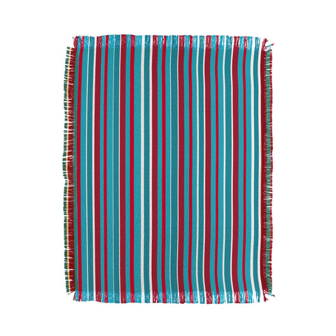 Lisa Argyropoulos Bold Lines Throw Blanket