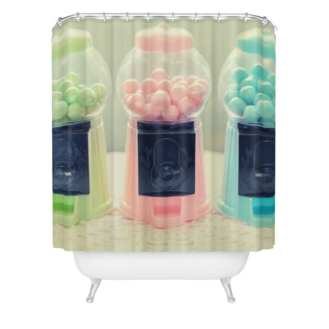 Lisa Argyropoulos Bubble Gum Shower Curtain