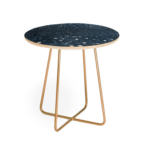 Lisa Argyropoulos Bubbly Blues Round Side Table