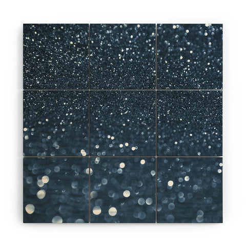 Lisa Argyropoulos Bubbly Blues Wood Wall Mural
