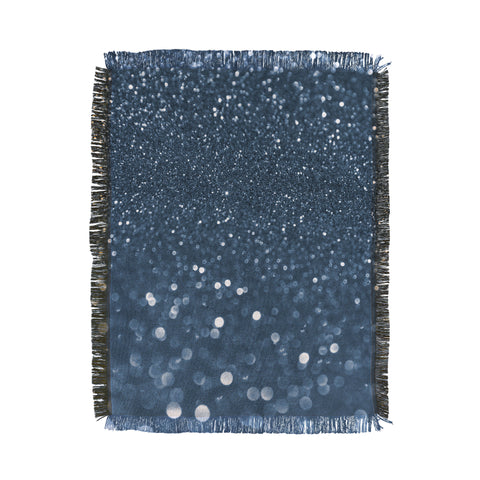 Lisa Argyropoulos Bubbly Blues Throw Blanket