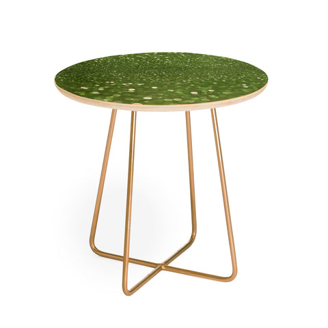 Lisa Argyropoulos Bubbly Lime Round Side Table