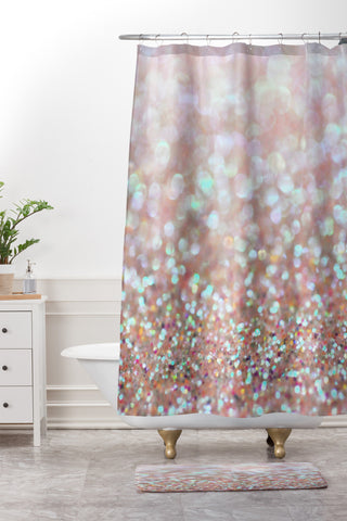 Lisa Argyropoulos Bubbly Party Shower Curtain And Mat