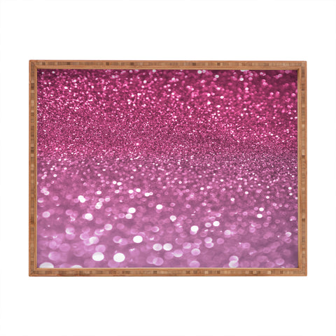 Lisa Argyropoulos Bubbly Pink Rectangular Tray