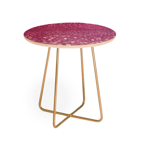Lisa Argyropoulos Bubbly Pink Round Side Table