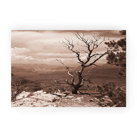Lisa Argyropoulos Canyon Ghost Warm Sepia Welcome Mat