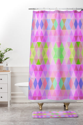 Lisa Argyropoulos Carnival 1 Shower Curtain And Mat