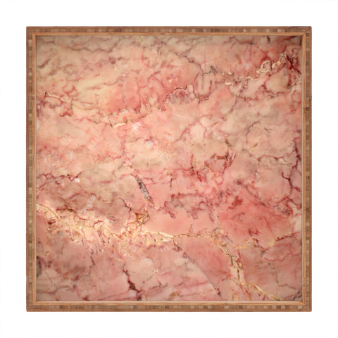 Lisa Argyropoulos Cherry Blush Marble Square Tray