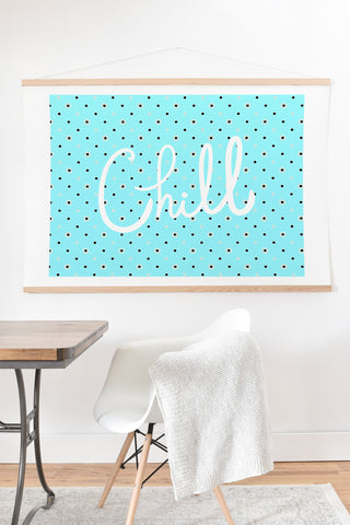 Lisa Argyropoulos Chill Art Print And Hanger