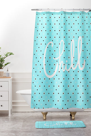 Lisa Argyropoulos Chill Shower Curtain And Mat