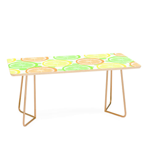 Lisa Argyropoulos Citrus Wheels And Dots Coffee Table