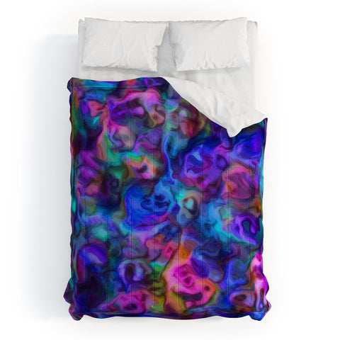 Lisa Argyropoulos Colour Aquatica Berry Blue Comforter