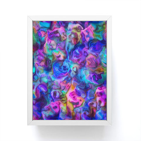 Lisa Argyropoulos Colour Aquatica Berry Blue Framed Mini Art Print