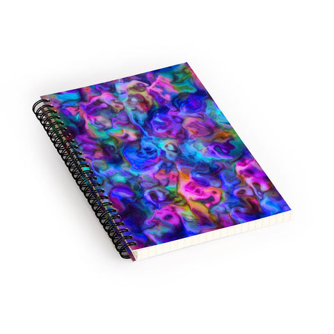 Lisa Argyropoulos Colour Aquatica Berry Blue Spiral Notebook