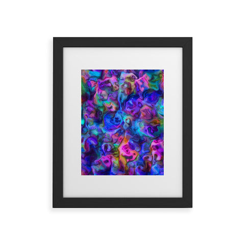 Lisa Argyropoulos Colour Aquatica Berry Blue Framed Art Print