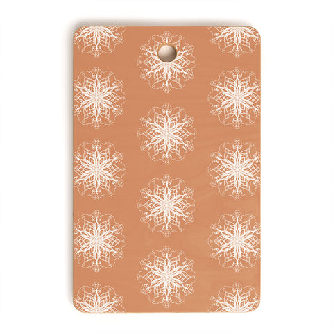 Lisa Argyropoulos Cozy Flurries Cutting Board Rectangle