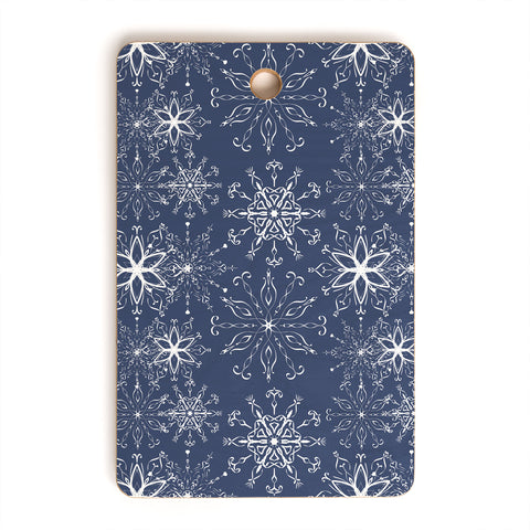 Lisa Argyropoulos Dainties Blue Cutting Board Rectangle