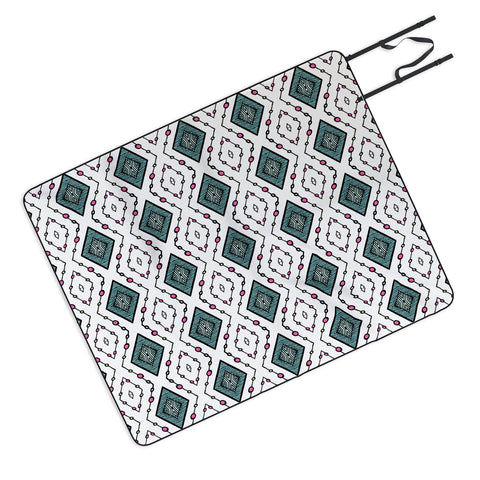 Lisa Argyropoulos Diamond Lane Picnic Blanket