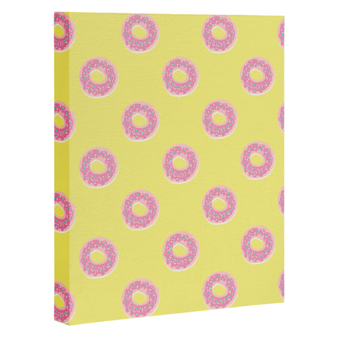 Lisa Argyropoulos Donuts on the Sunny Side Art Canvas