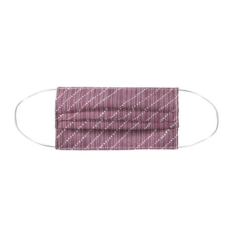Lisa Argyropoulos Dotty Lines Wine Face Mask