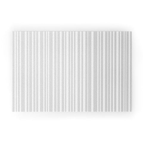 Lisa Argyropoulos Dove Stripe Welcome Mat