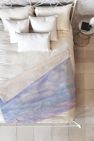Lisa Argyropoulos Dream Beyond the Sky 3 Fleece Throw Blanket