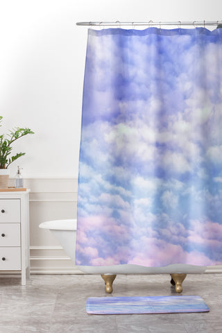Lisa Argyropoulos Dream Beyond the Sky 3 Shower Curtain And Mat