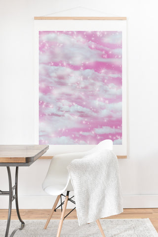 Lisa Argyropoulos Dream Big In Pink Art Print And Hanger