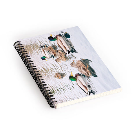 Lisa Argyropoulos Ducks Spiral Notebook