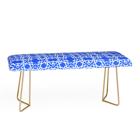 Lisa Argyropoulos Electric in Blue Bench