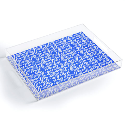 Lisa Argyropoulos Electric in Blue Acrylic Tray