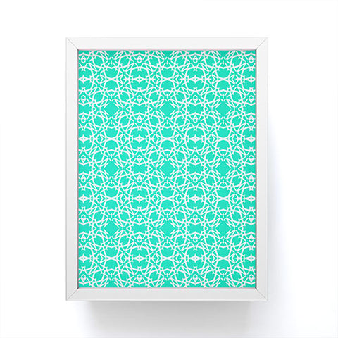 Lisa Argyropoulos Electric In Sea Green Framed Mini Art Print